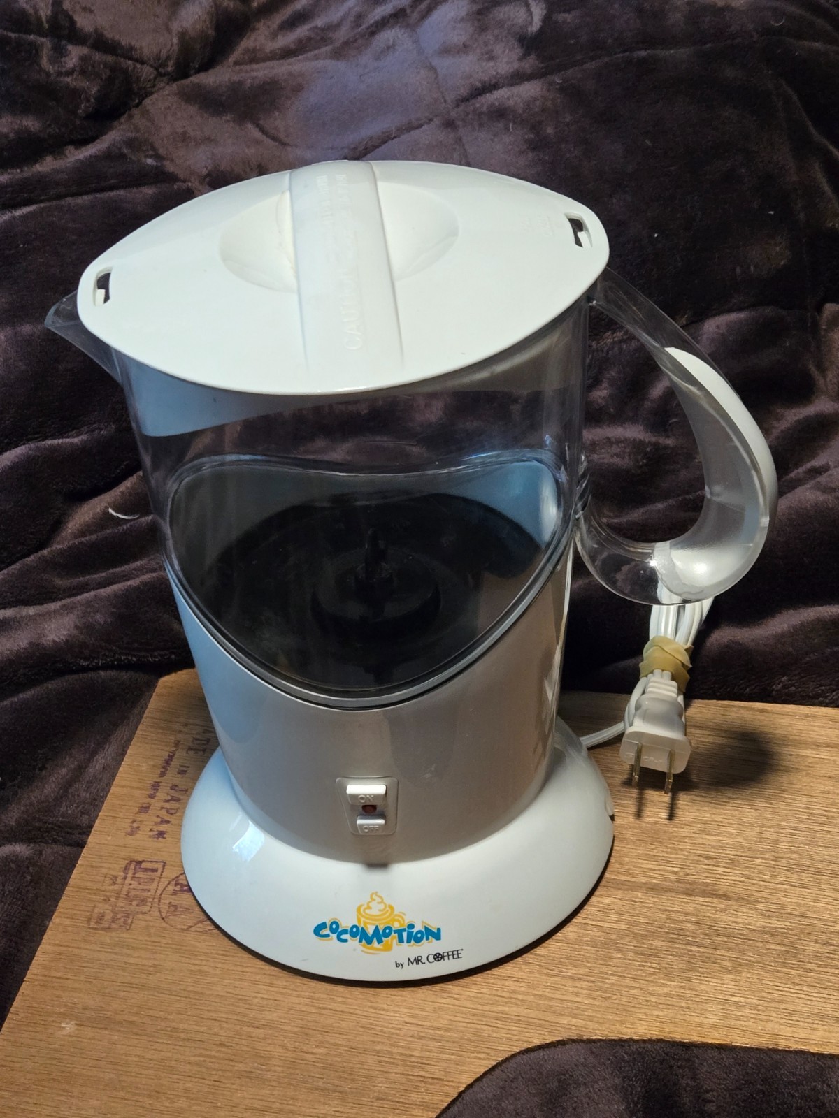 Mr Coffee Cocomotion Hot Chocolate Maker Machine 4 Cup Model HC4 Tested
