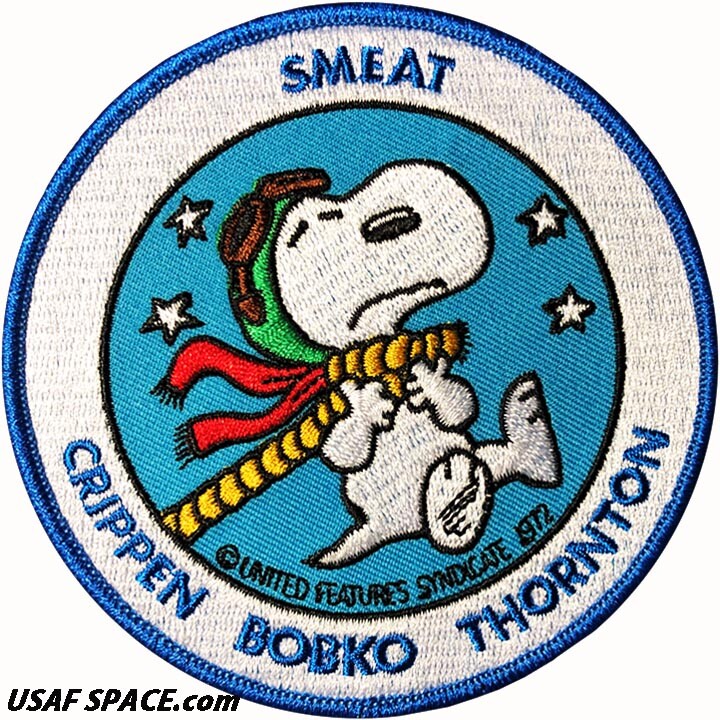 Authentic - SMEAT - SNOOPY - NASA MSC JSC - ORIGINAL A B Emblem - SPACE PATCH