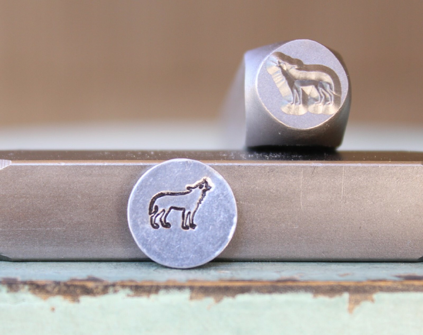 SUPPLY GUY 7mm Southwest Coyote Metal Punch Design Stamp SGCH-474
