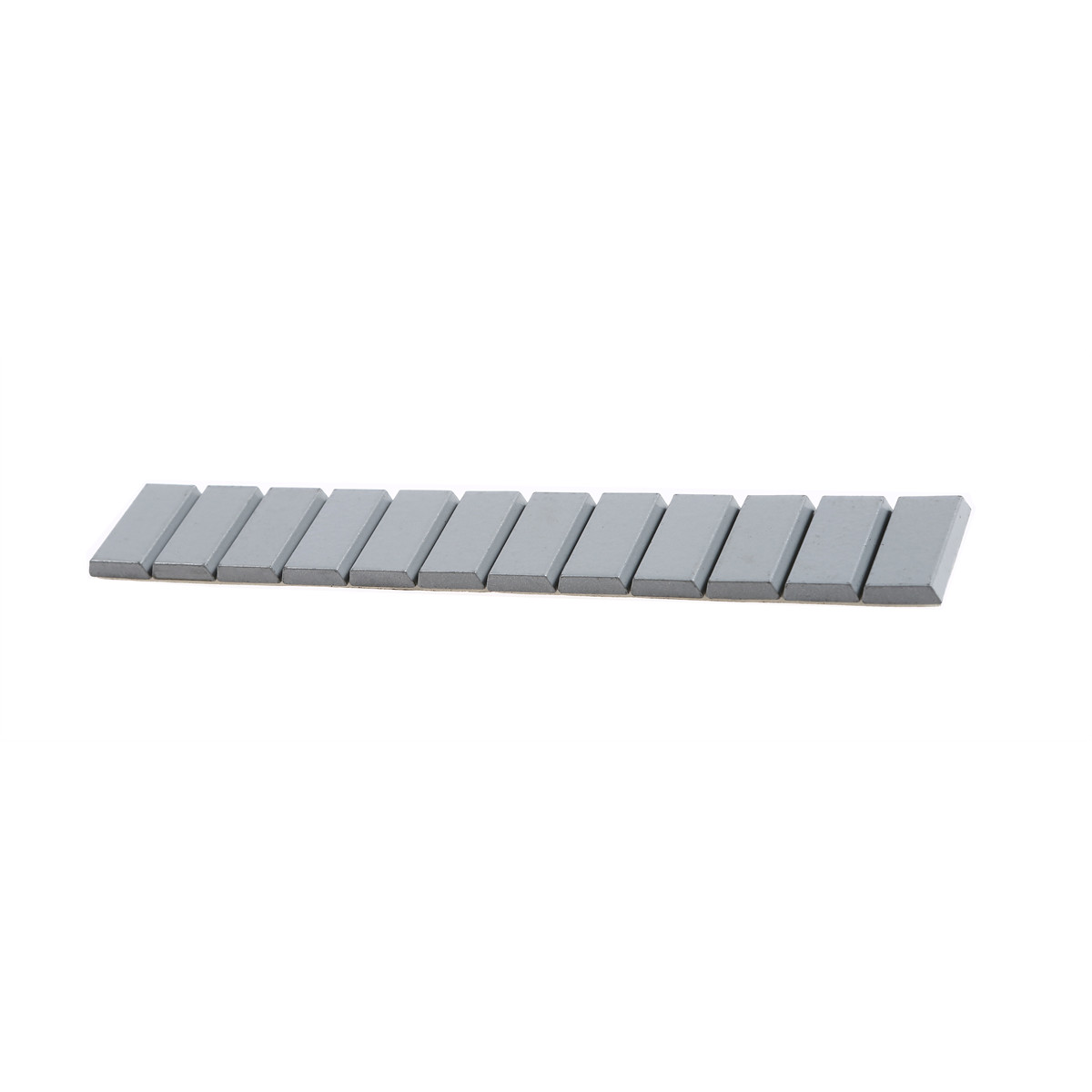 StickPro Steel Adhesive wheel weights. 0.5 oz segments grouped in 4 oz strips, 4