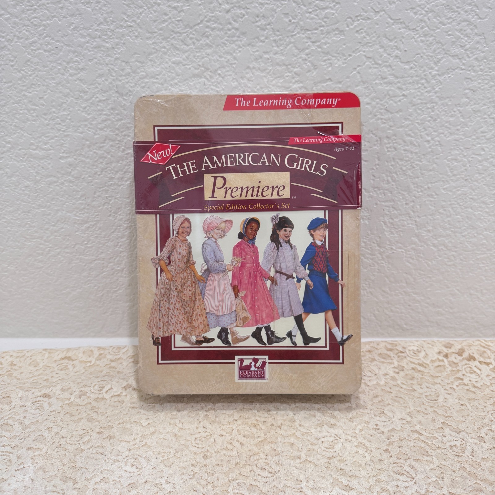 The Learning Company American Girls Premiere Collector’s Set Tin 1997 New Sealed