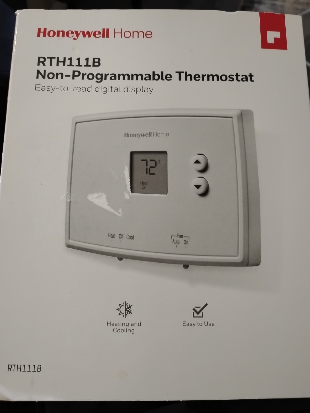 Honeywell Home Non-Programable RTH111B Programmable Thermostat
