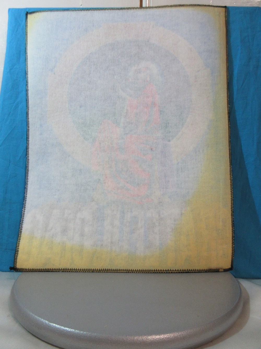 Original Vintage The Grateful Dead Large Back Patch : Blues For Allah : 1989