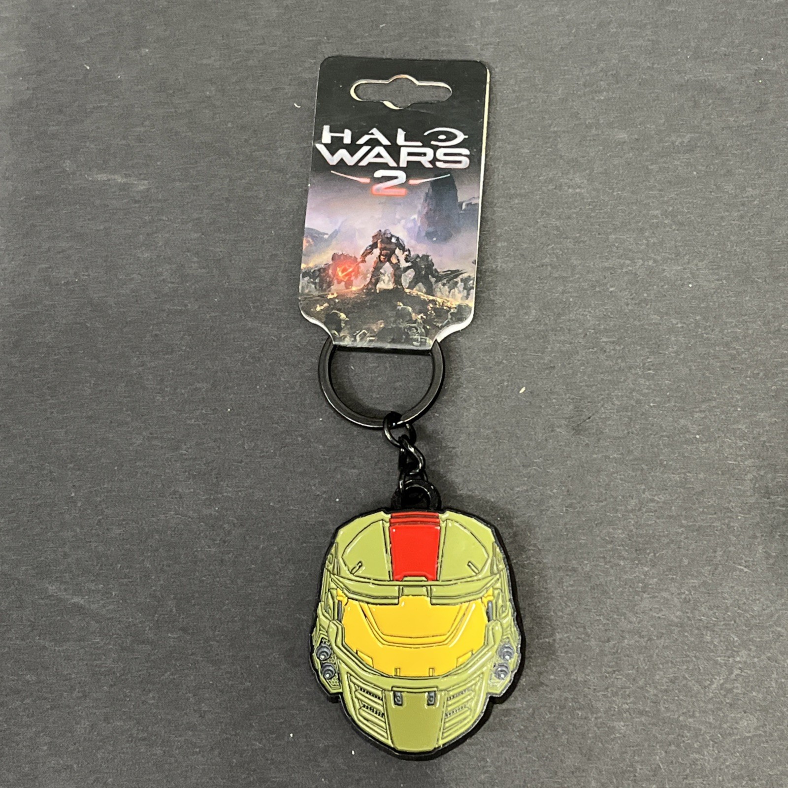 NWT Bioworld Halo Wars 2 Master Chief Metal Keychain 2016
