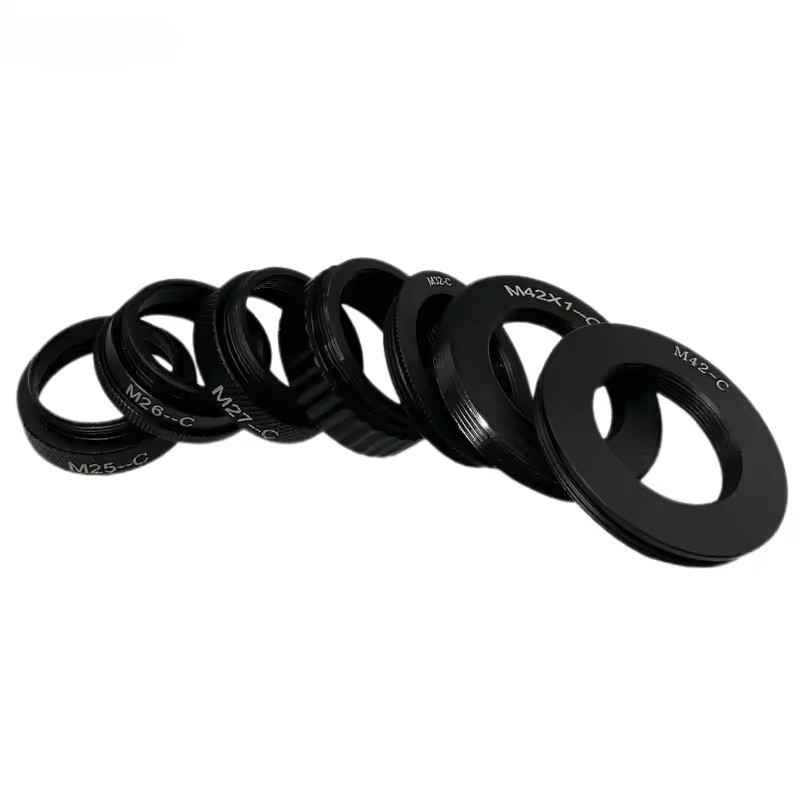 Microscope objective adapter rings M25 M26 M27 M32 RMS objective extension rings
