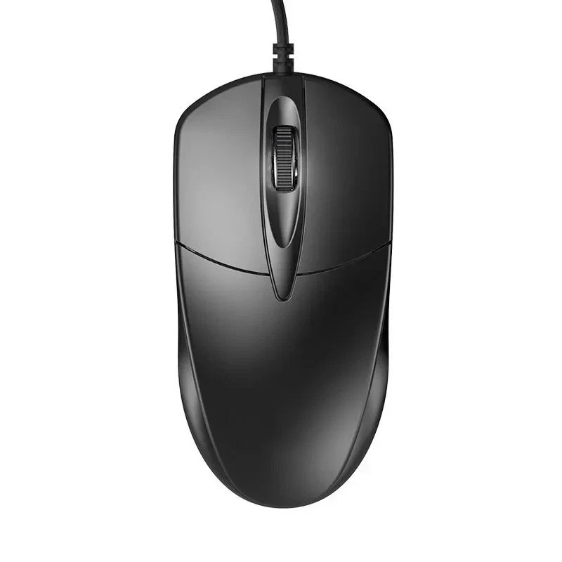USB 2.0 Optical Wired Scroll Wheel Mouse PC Laptop Notebook Desktop Black Mice