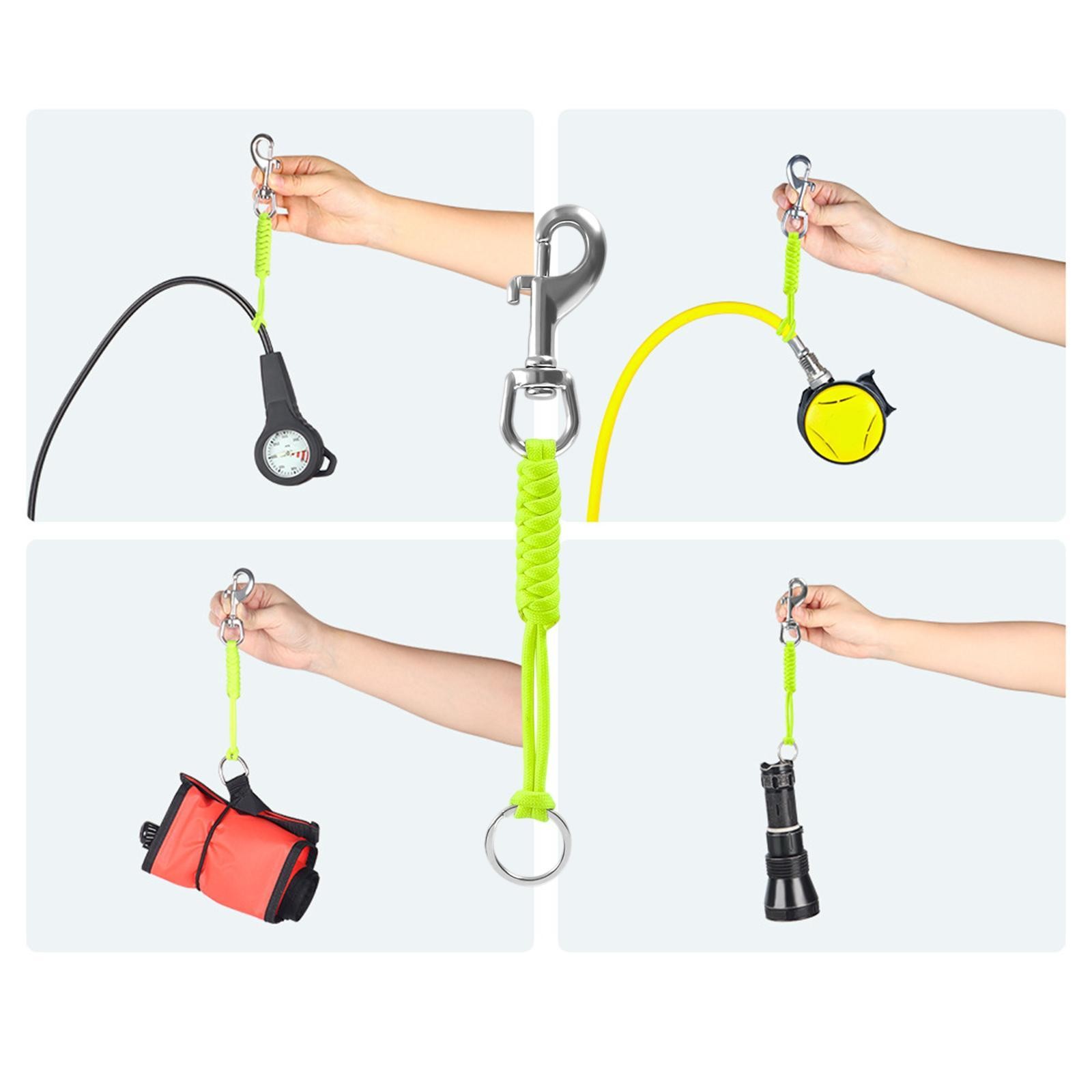 Scuba Diving Lanyard Snap Hook Clip Rotatable Portable Versatile Diving Camera