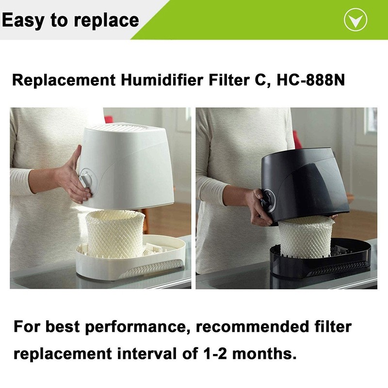 5 Pack Humidifier Wicking Filters for -888, -888N, C, Designed to Fit7042