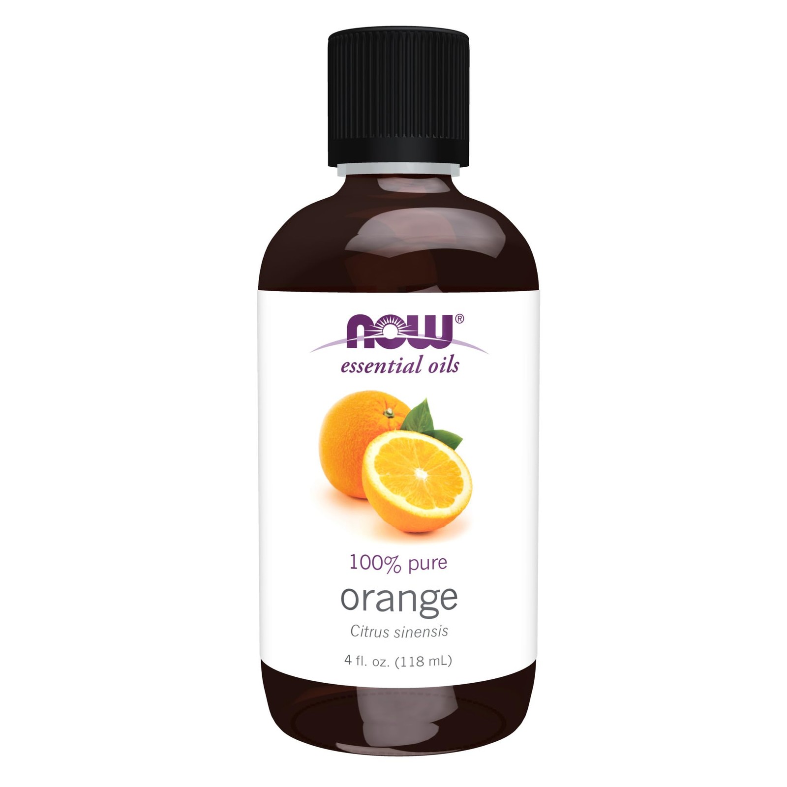 NOW Essential Oils, Orange Oil, Uplifting Aromatherapy Scent, Cold Pressed, 100%