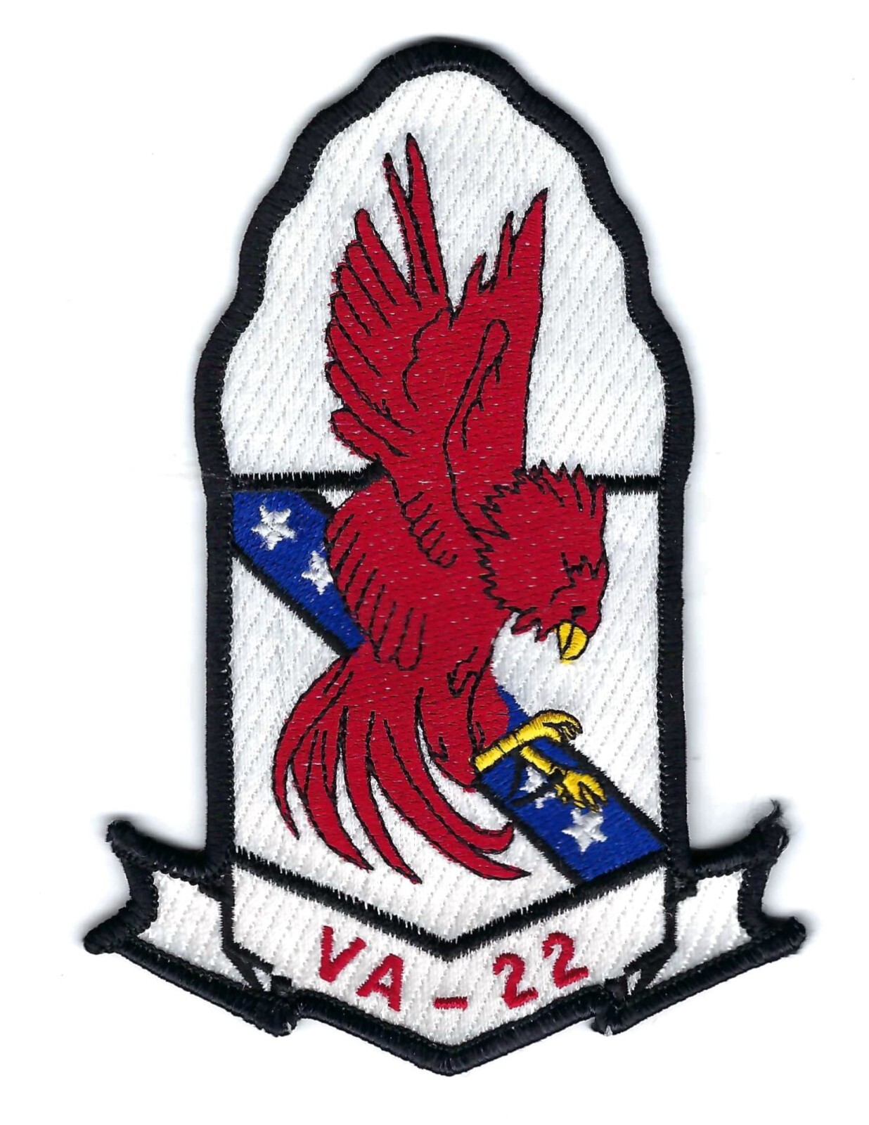 80's-90's VA-22'FIGHTING REDCOCKS' patch