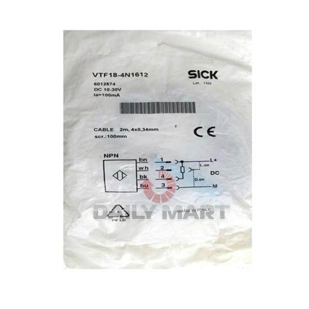 New In Box SICK VTF18-4N1612 Photoelectric Switch