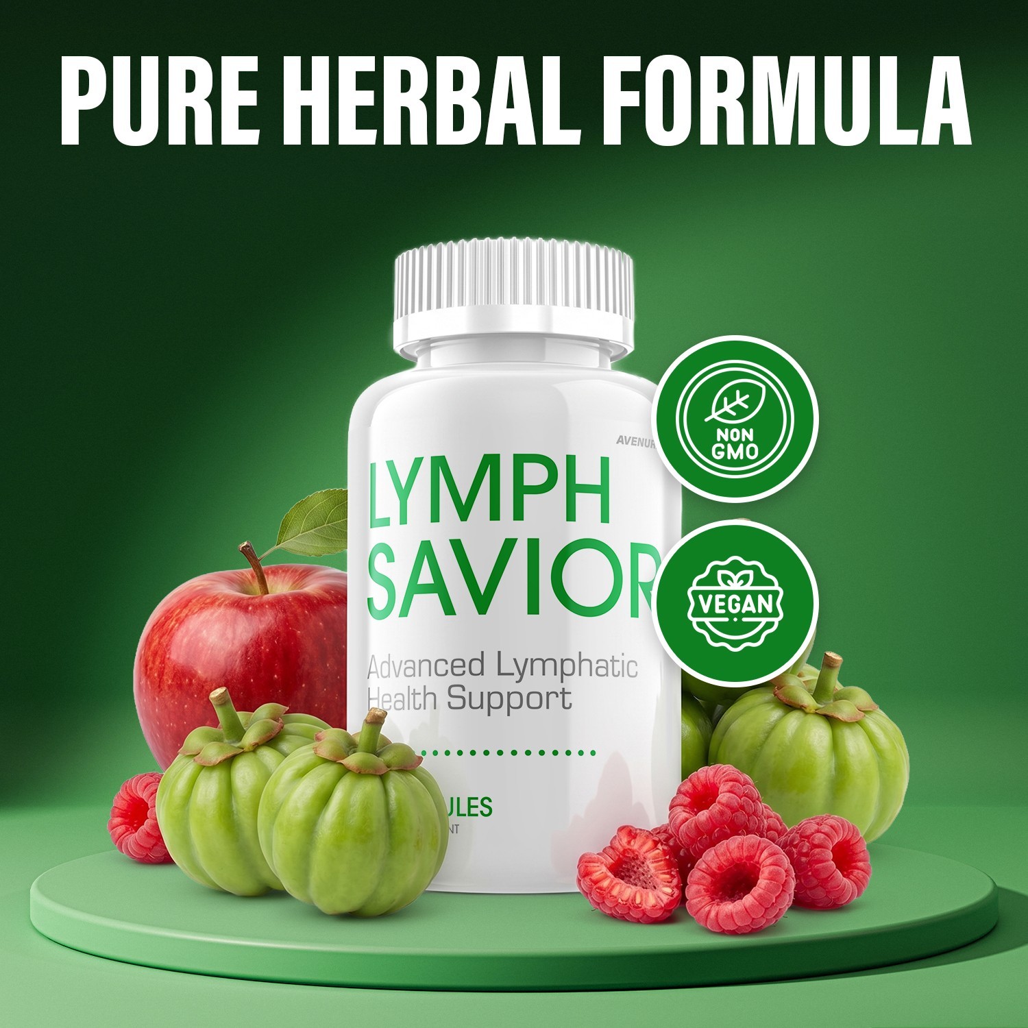 (5 Pack) Lymph Savior Capsules – LymphSavior Pill Advanced Formula Natural Blend