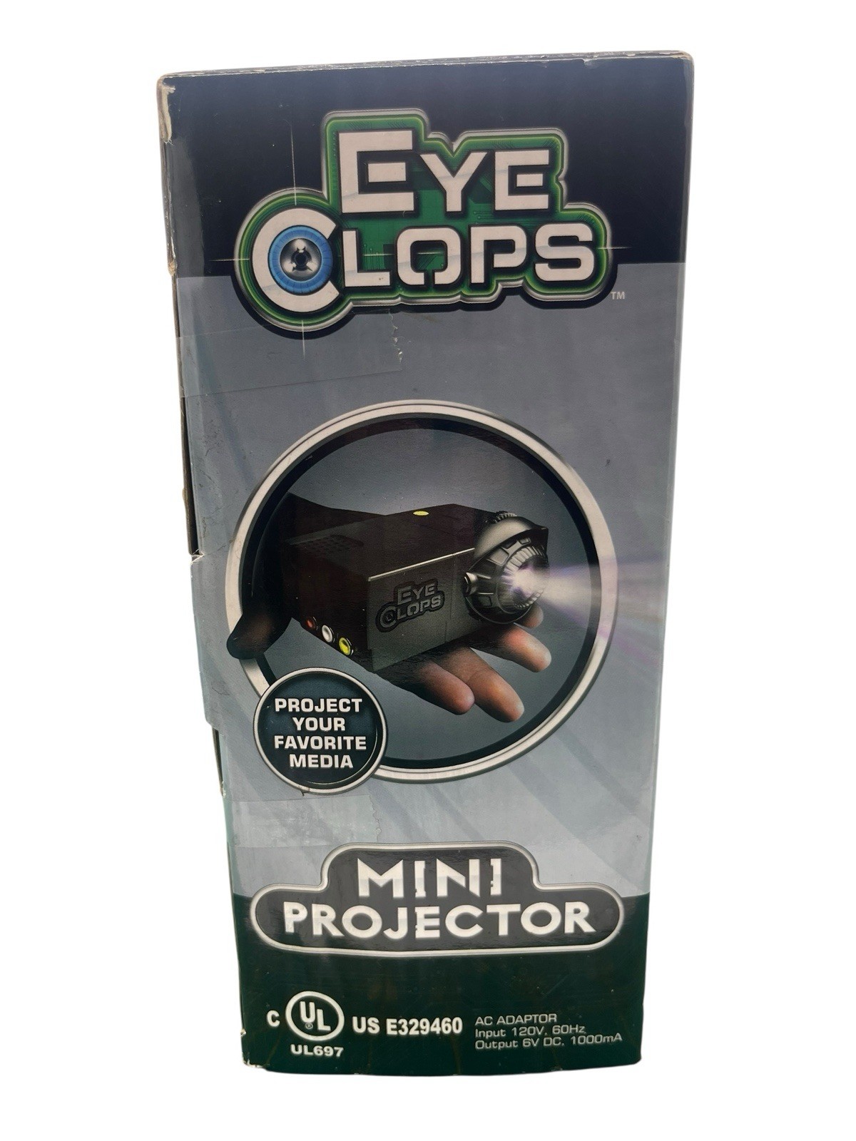 EyeClops | Mini Projector | Video Projector by Jakks Pacific | New