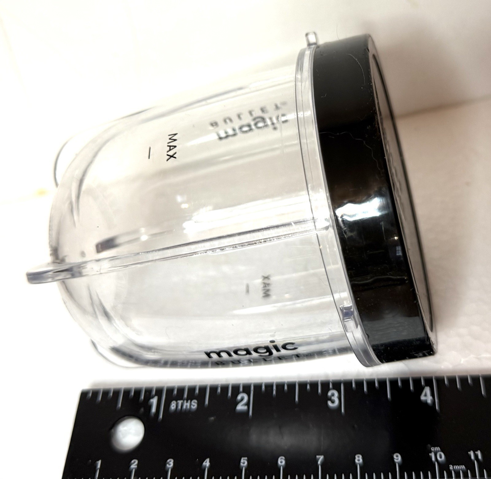 Magic Bullet Replacement Cup Small Genuine OEM Magic Bullet Black Lid