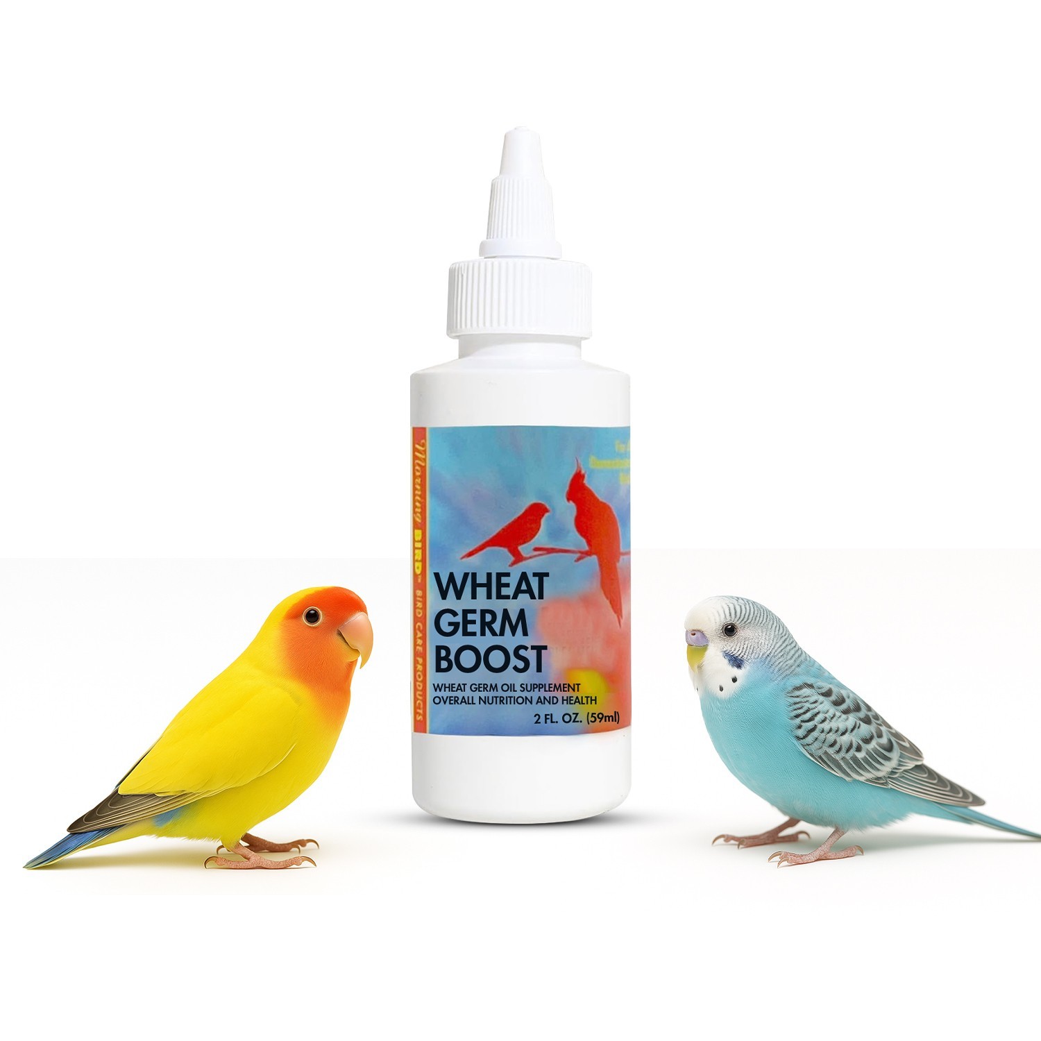 Morning Bird Wheat Germ Boost Oil All Natural Supplement for Caged Birds