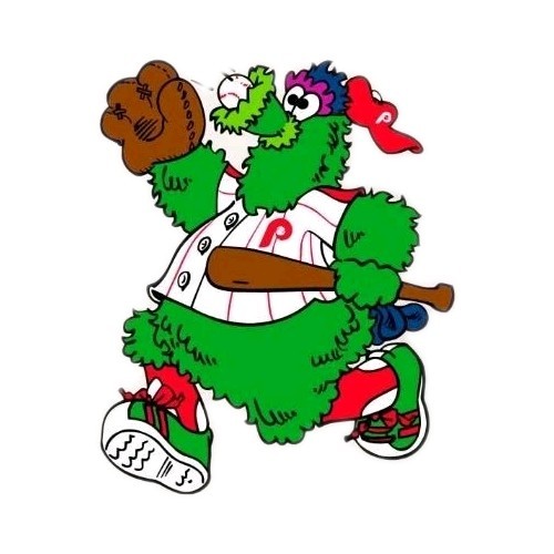 Philadelphia Phillies Car Magnet Phanatic MLB Baseball Die Cut Laminated