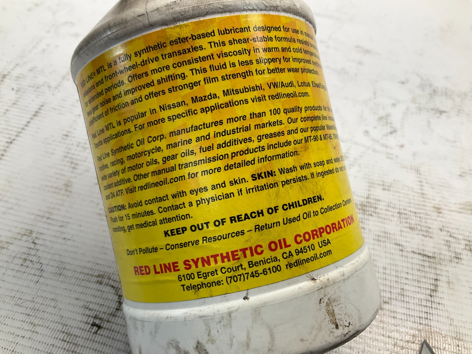 Red Line Manual Transmission Lubricant (MTL) T