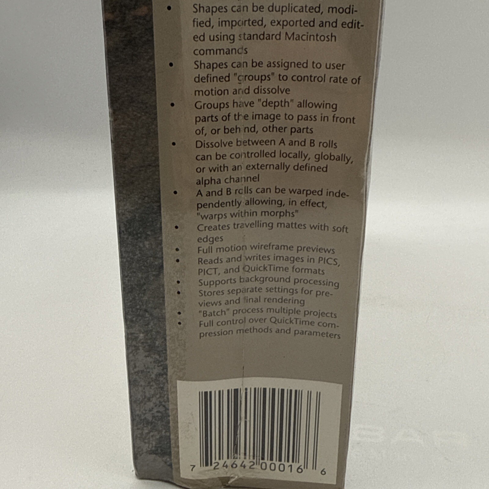 Elastic Reality Professinal Warping and Morphing for Macintosh 1994 ASDG SEALED!