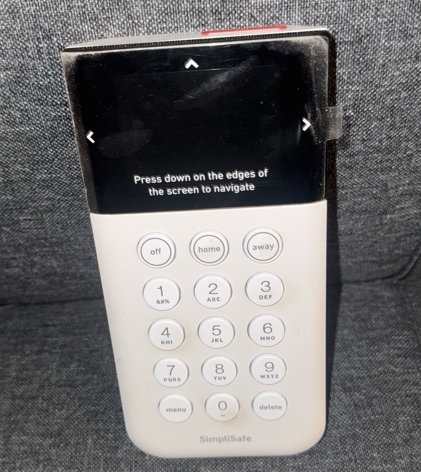 SimpliSafe Home Security System Replacement Keypad Remote White #SSKP3