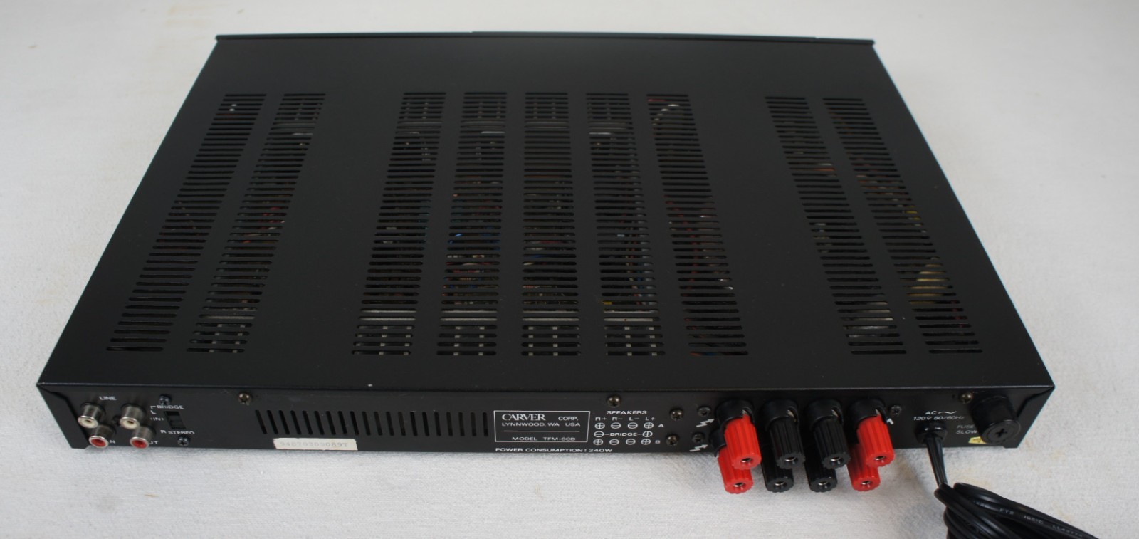 CARVER TFM-6CB POWER AMPLIFIER