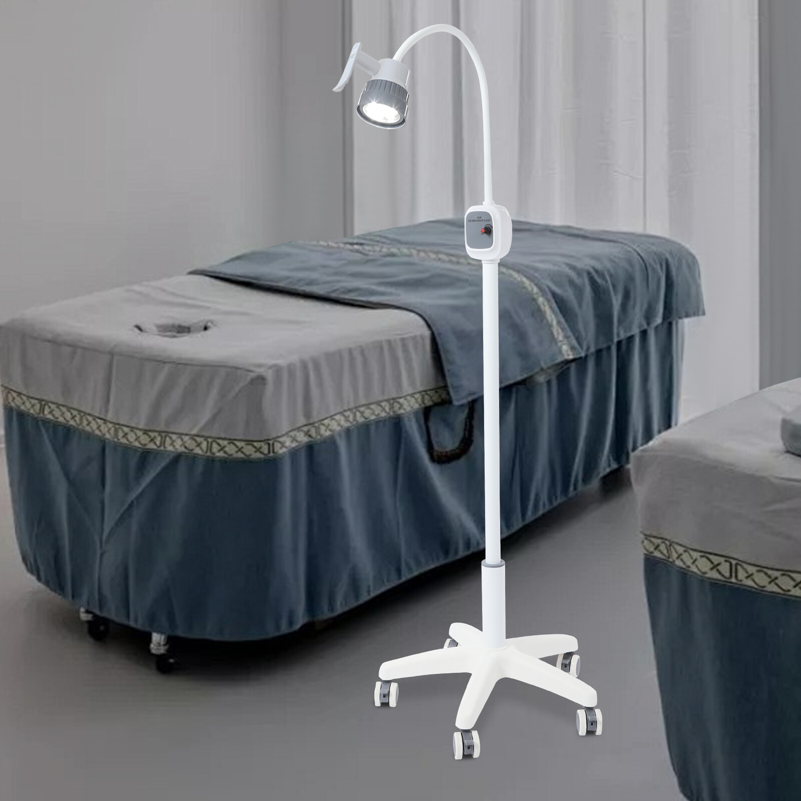 Surgical Examination Light, Medical Exam Lamp, LED Examination Lamp w/ Wheels