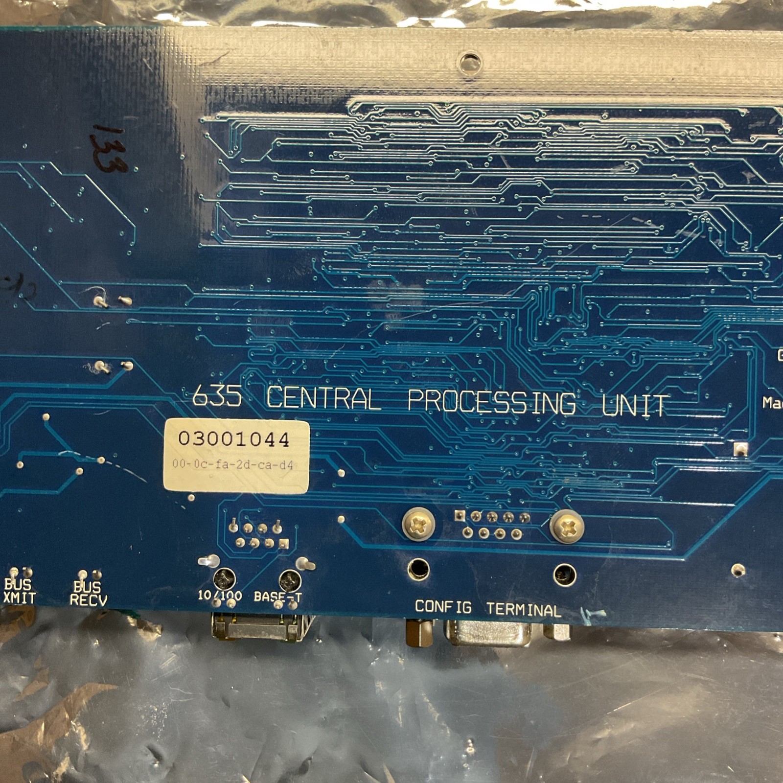 Galaxy Control Systems 20-0635-30 635 Central Processing Unit Rev D OPEN BOX