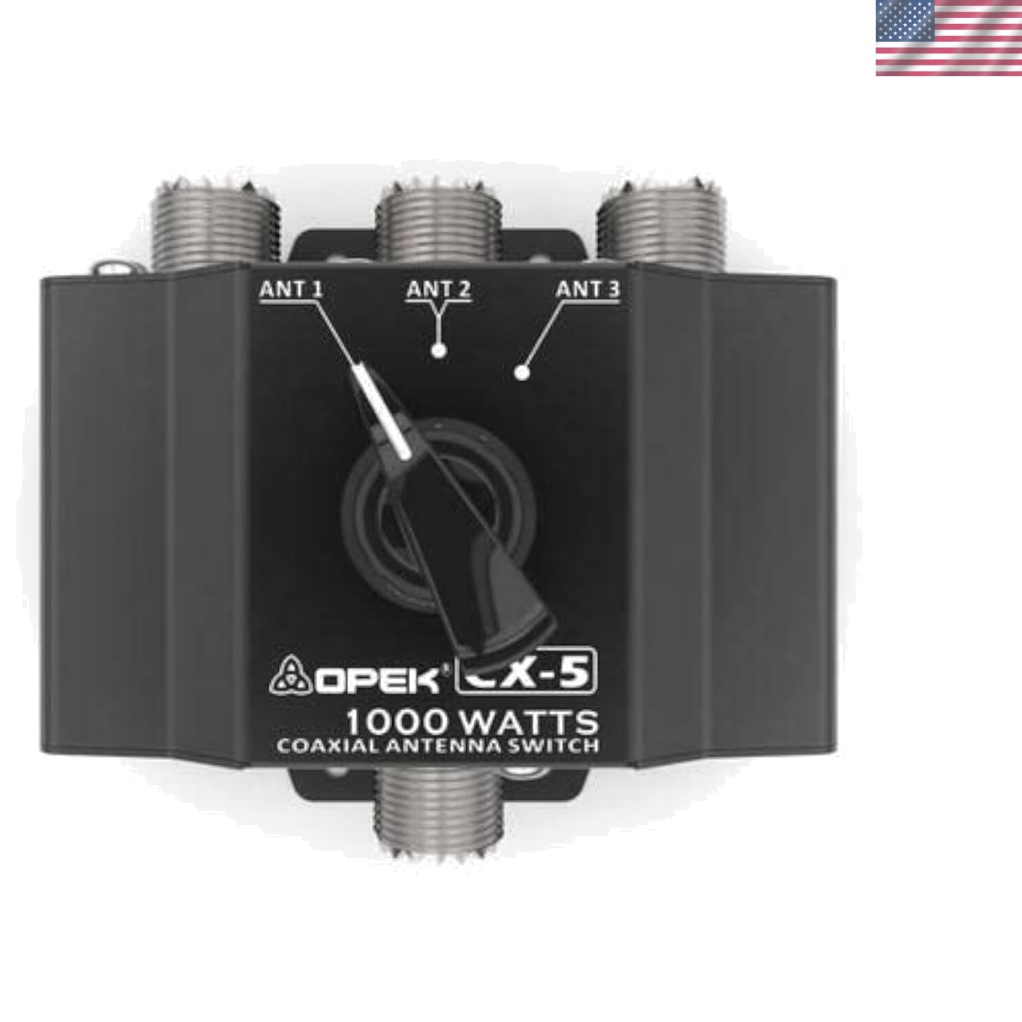 Maximize Your Radio Setup with CX-5 3-Position Antenna Switch & Mounts Included