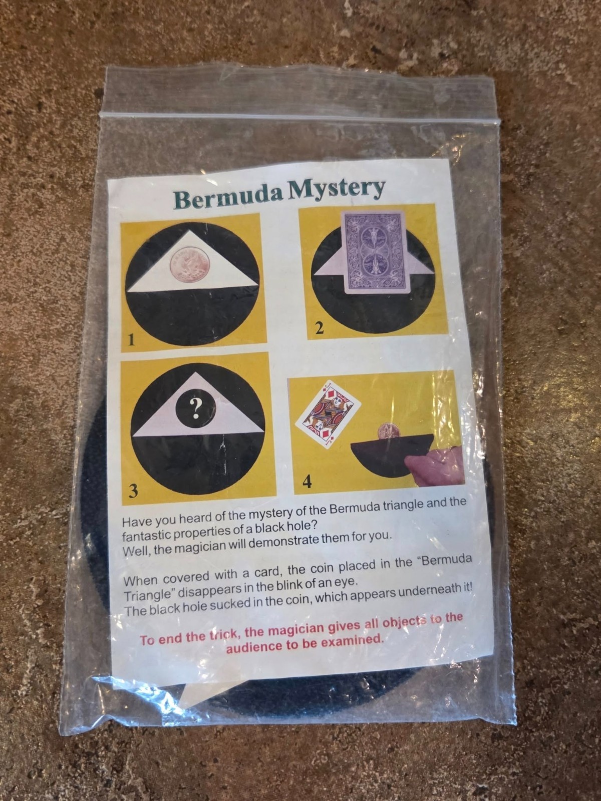 Bermuda Mystery by Joker Magic Mentalism Tricks