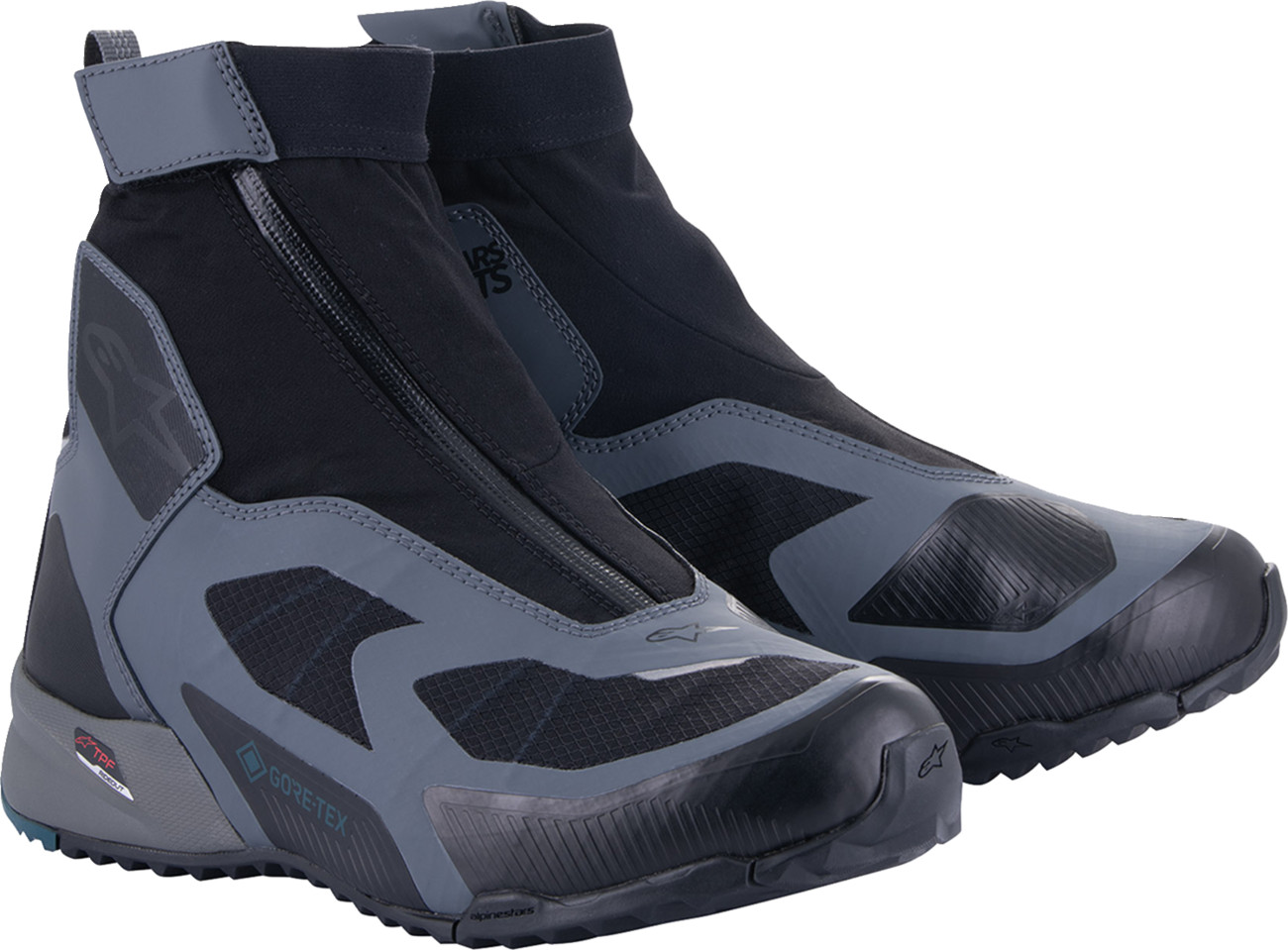 ALPINESTARS CR-8 Gore-Tex Shoes Black Grey Blue 2338224128514 US 14 EU 48
