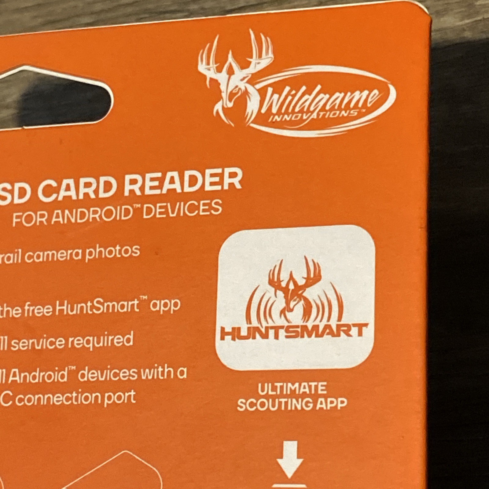 Wildgame Innovations SD Card Reader for Android Devices USB TYPE C and Micro USB