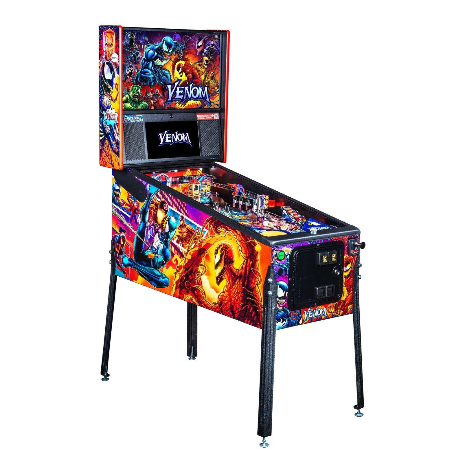 Marvel Venom Premium Pinball Machine Stern New In Box Orange County Pinballs