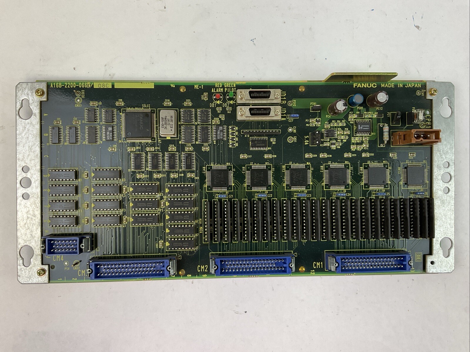 FANUC A16B-2200-0660/08C OPERATOR CIRCUIT BOARD