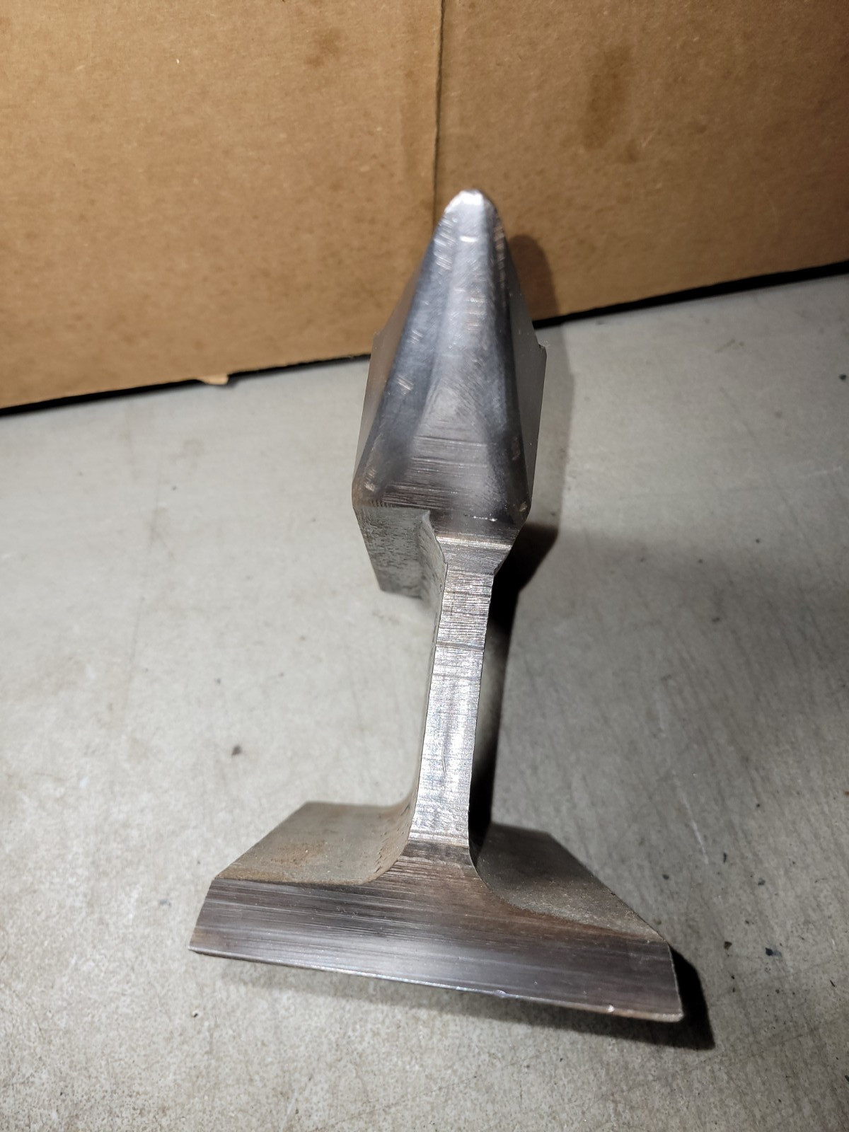 Vintage User/Artisan made bench top anvil 15 pound blacksmithing tool