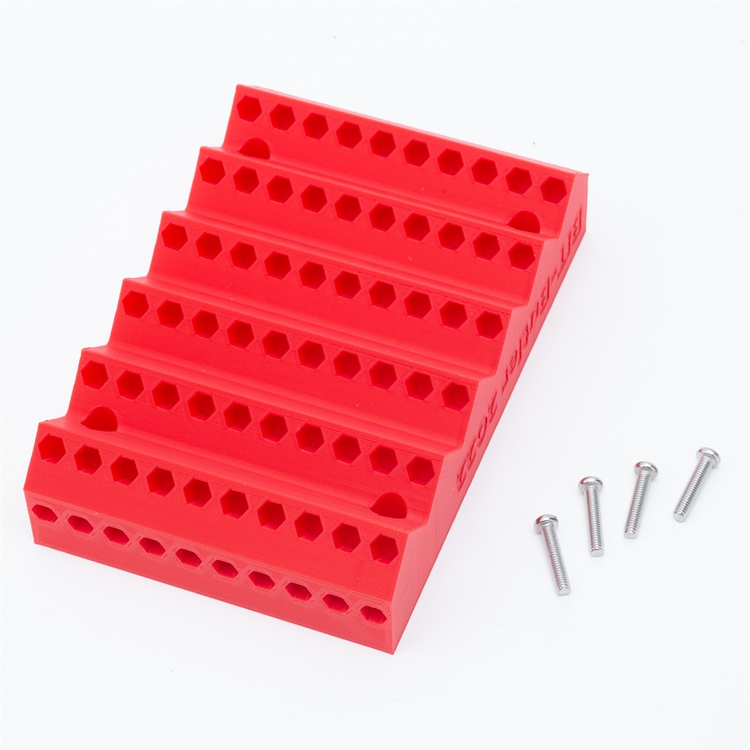 For 1/4 Inch Hex Bit Holder Drill Bit Hexagon Holder 70 Holes Bits Storage Case