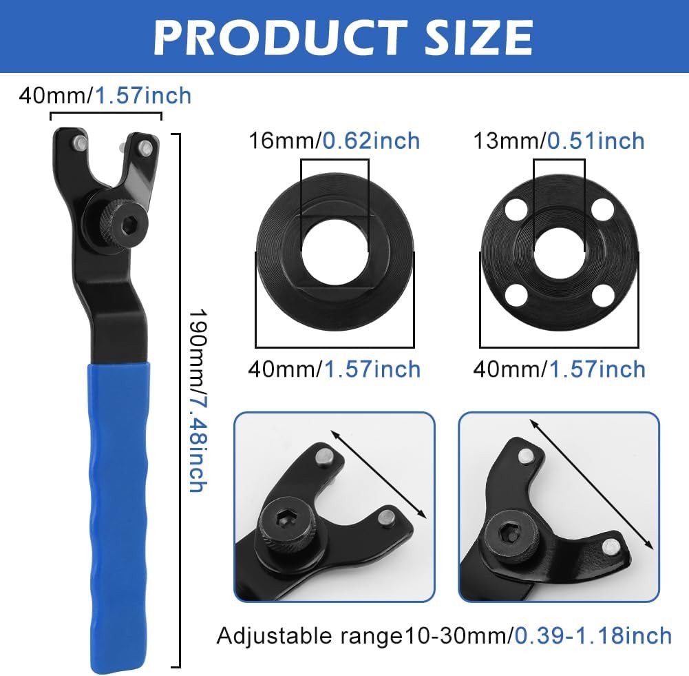 Grinder Wrench Universal Adjustable Spanner
