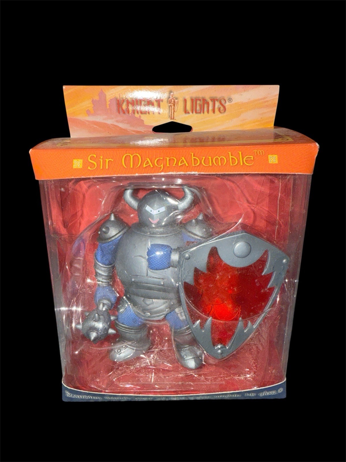 Norsemen Medieval Knight Lights 4" Plug In Night Light Sir Magnabumble Boys Glow
