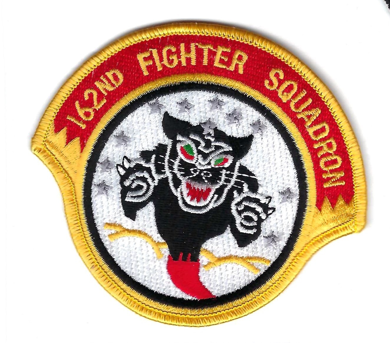 PATCH USAF  162ND FIGHTER SQ FS OHIO   AIR GUARD       JT-36