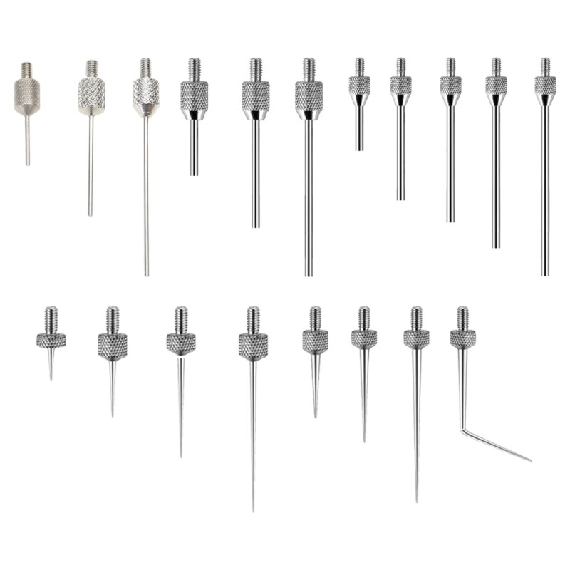 Needle Contact Point Sets for Dial Indicators Depth Gauge M2.5 Thread Shank