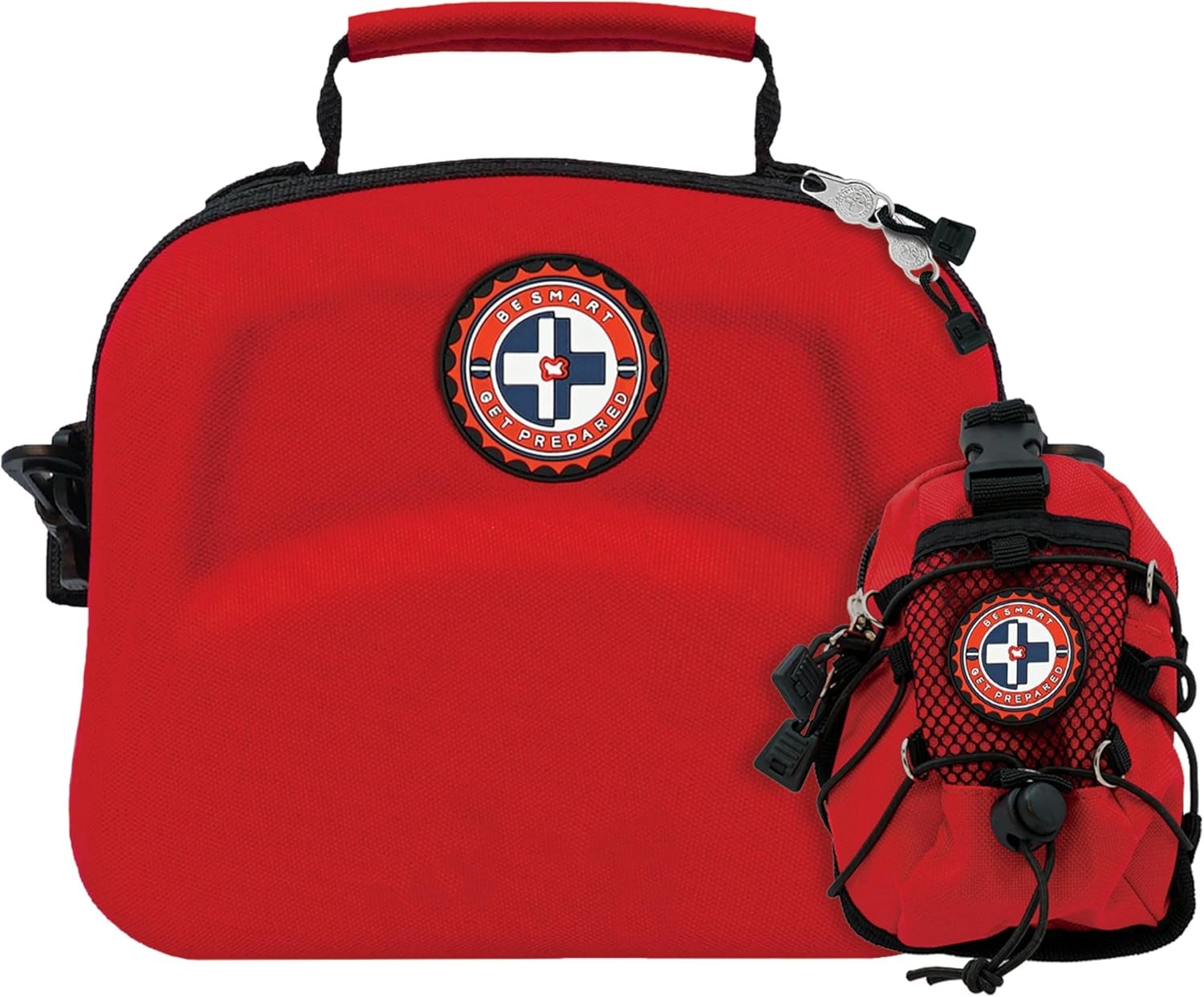 Be Smart Get Prepared 398pc Emergency First Aid Kit + BONUS Mini Kit included -