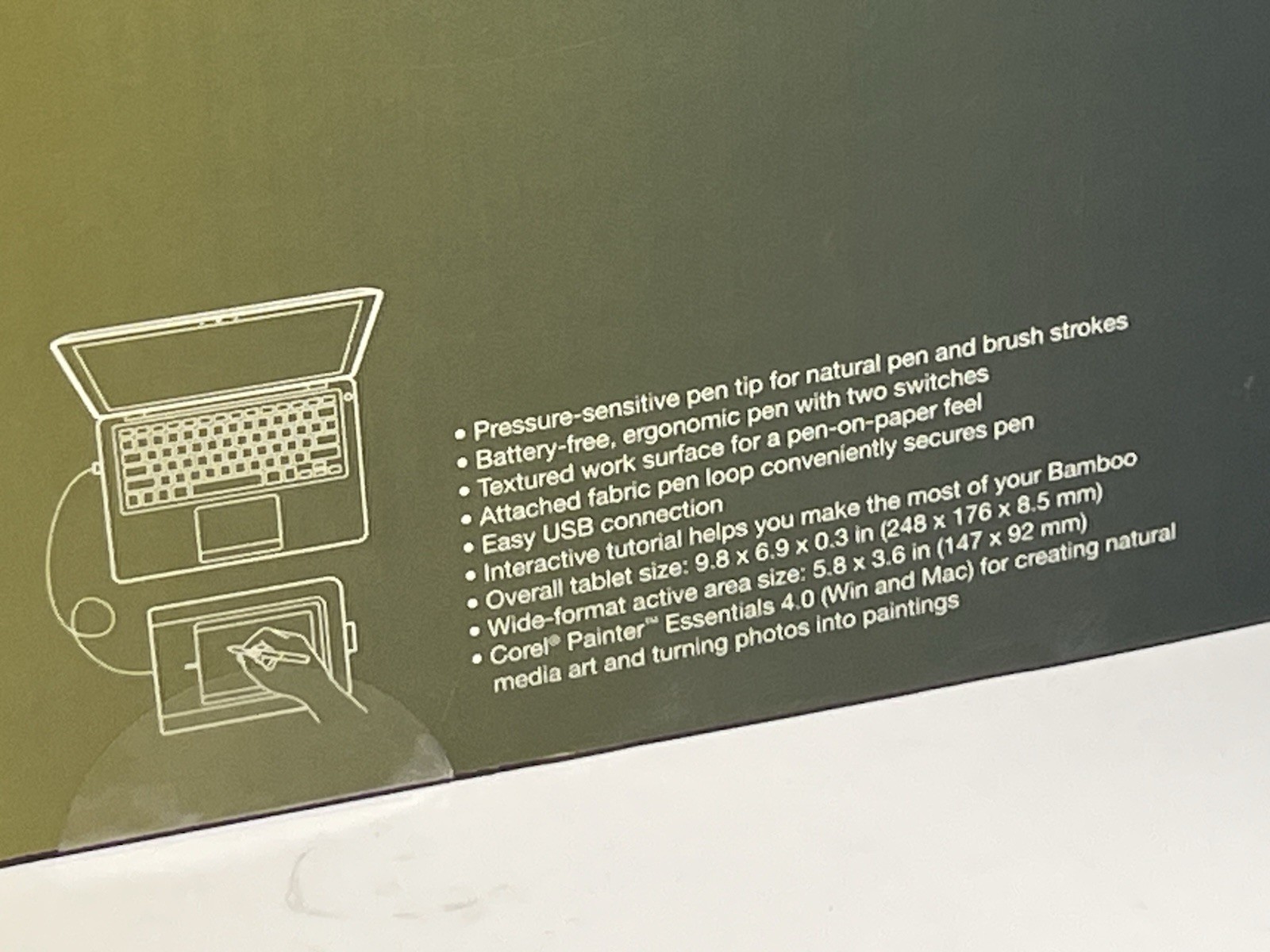 Wacom Bamboo Digital Drawing Tablet CTL-460