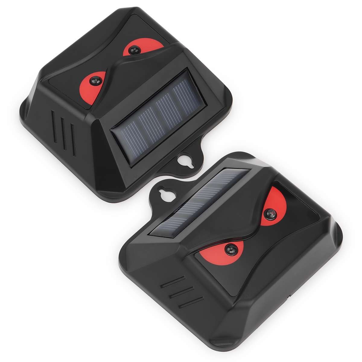 Solar Flashing Light Ultrasonic Animal Repellent Skunk Deer Raccoon For Garden