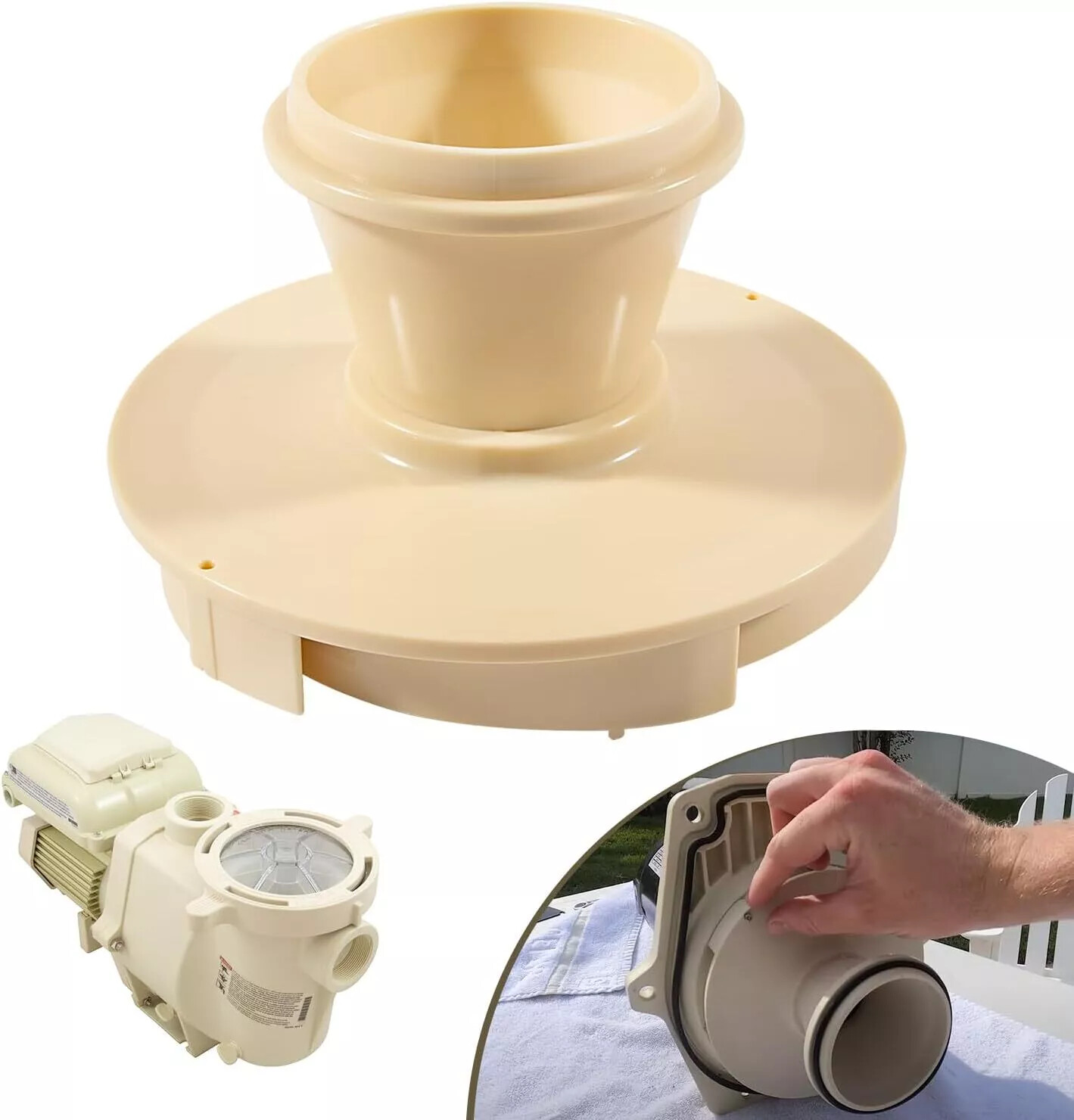 For Pentair/whisperflo/intelliflo Pool Pump 1/2-2 HP 072927 Diffuser Assembly