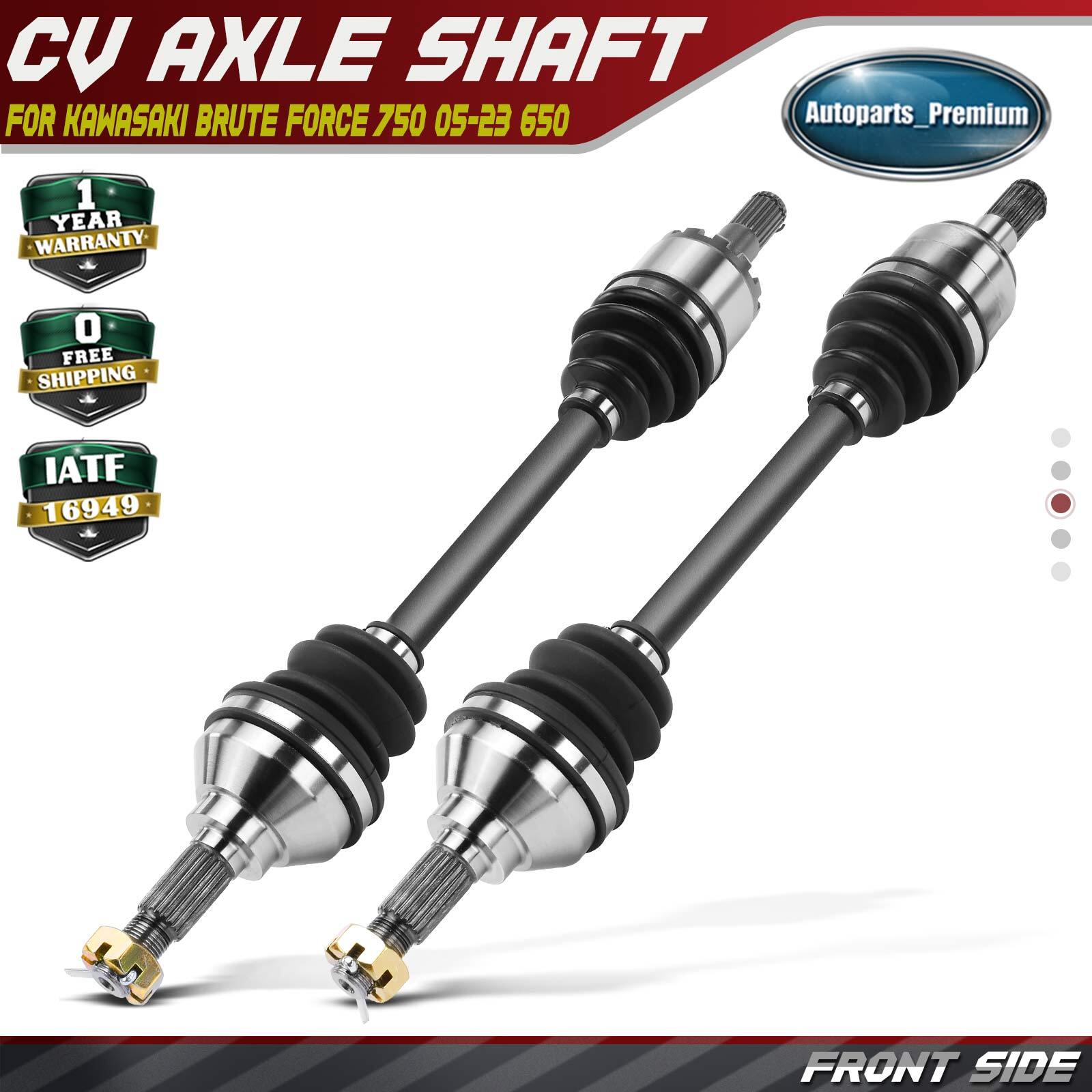 Front CV Axle Assembly for Kawasaki Brute Force 750 2005-2023 Brute Force 650