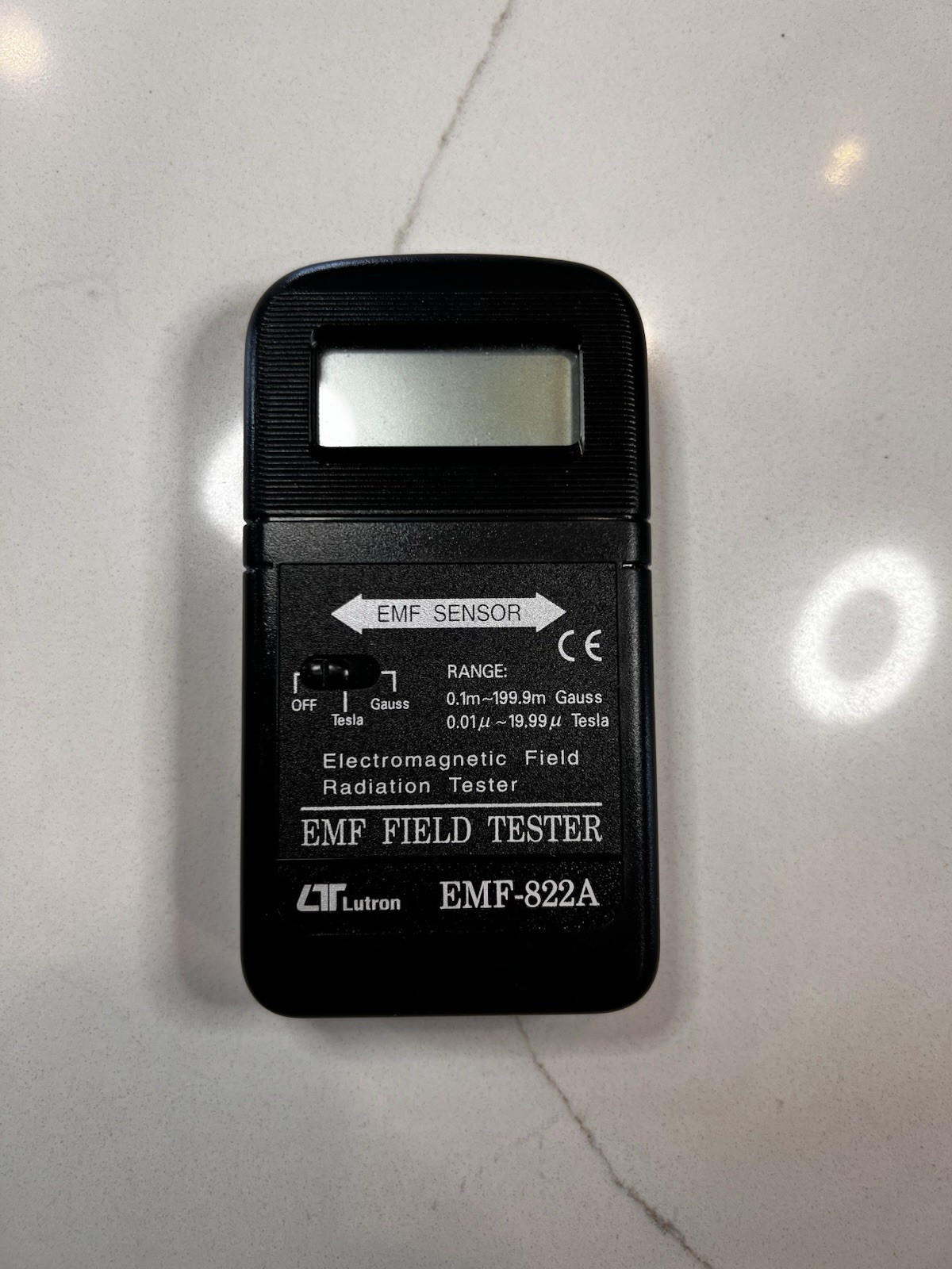 LT Lutron EMF-822A EMF Field Tester Handheld Tested And Fully Functional