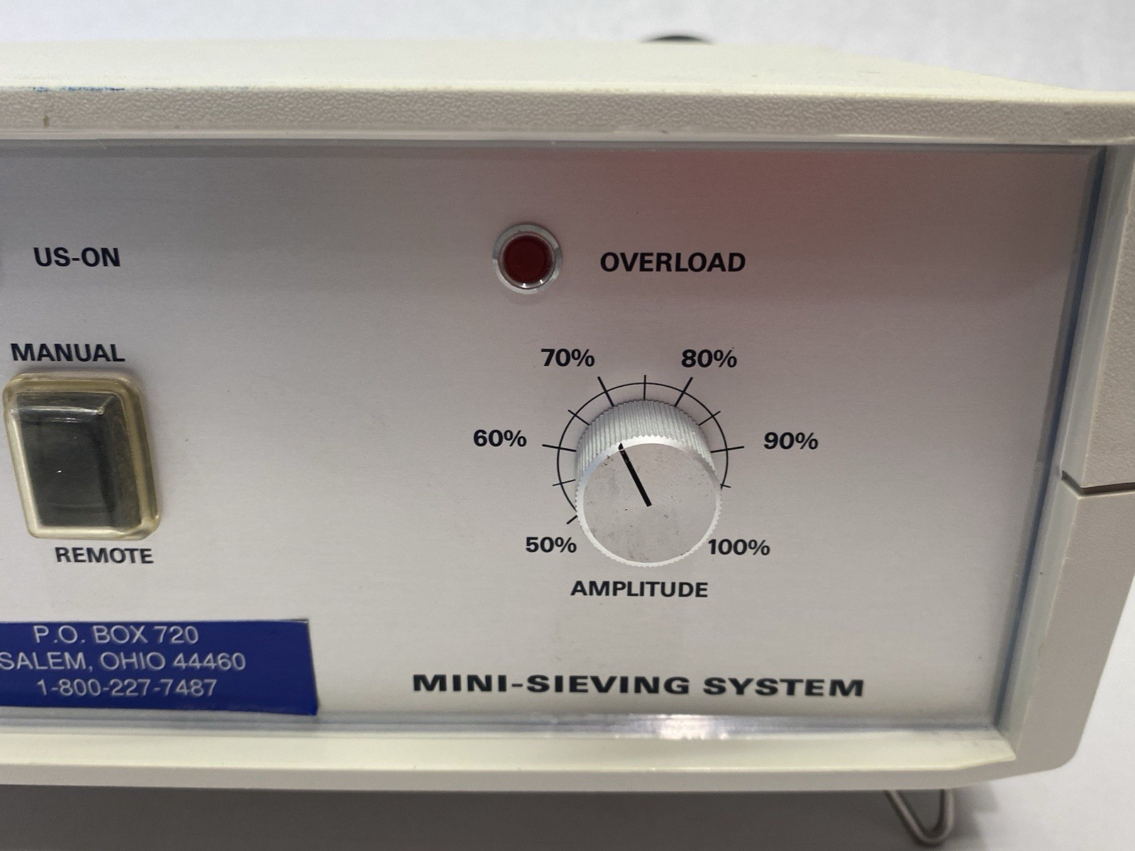 Vorti-Siv SG-31-30 Ultrasonic Mini-Sieving System Controller