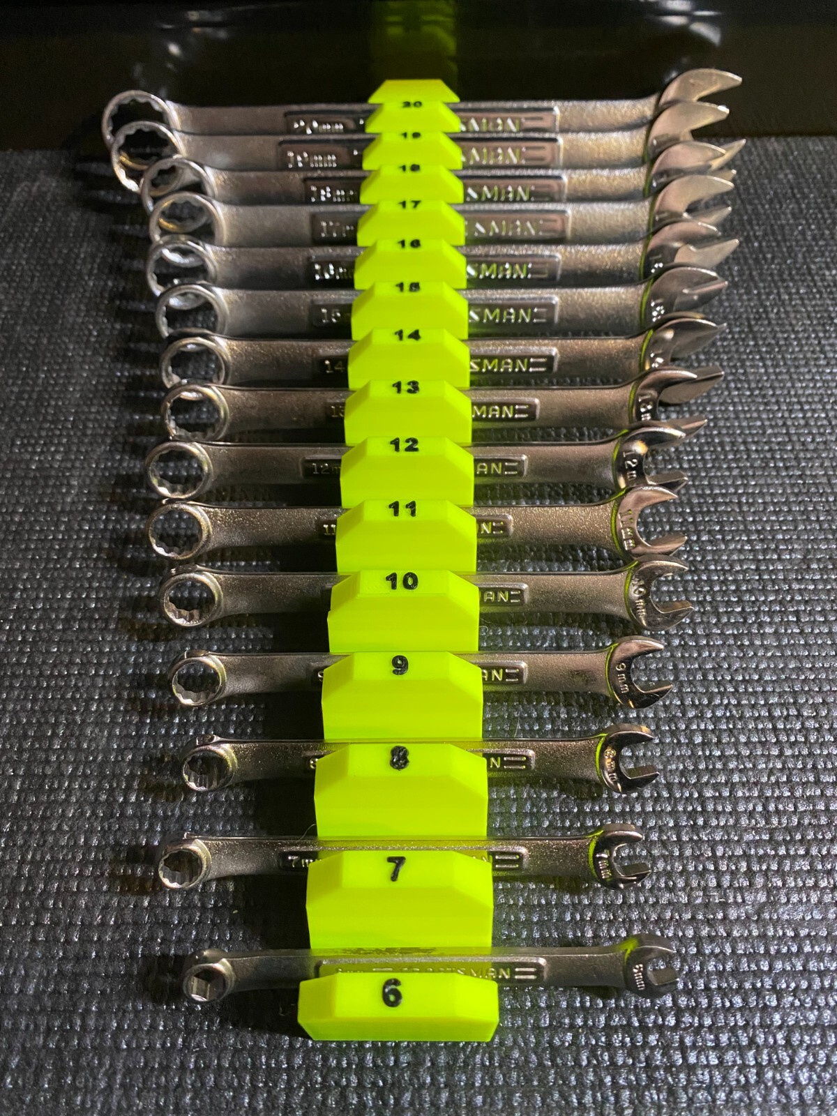 QRT Mag Lock Slanted Wrench Organizer Racks