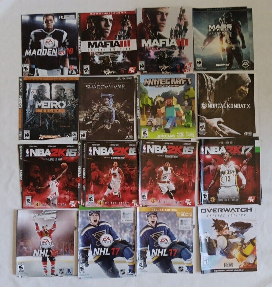 XBOX ONE/XBOX Series X Replacement Cover Art ONLY