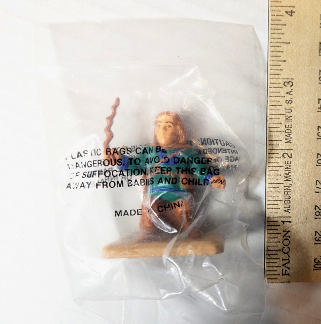 VTG Willow Figure Plastic Tonka 1988 Lucas Films Metal Stand Lucas Sealed