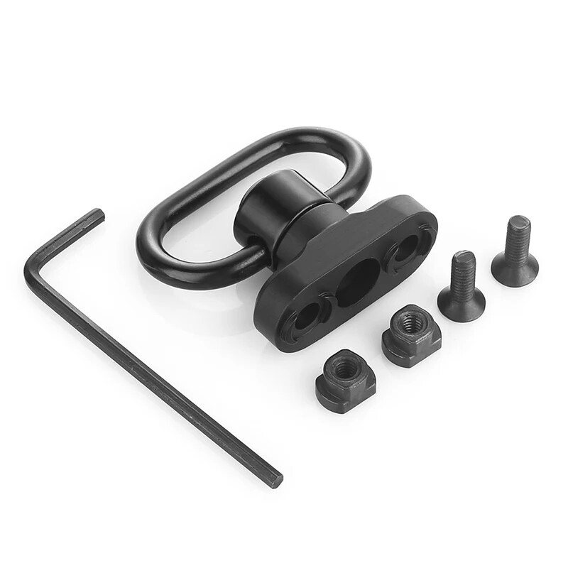 2PCS M-LOK MLOK Quick Release Sling Mount Push Button QD Sling Swivel Adaptor