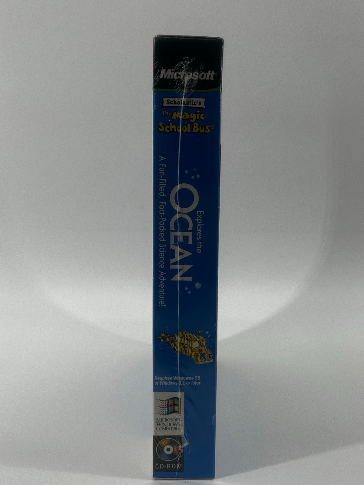 NEW Vintage Mac OS Magic School Bus Ocean CD-Rom Microsoft Rare